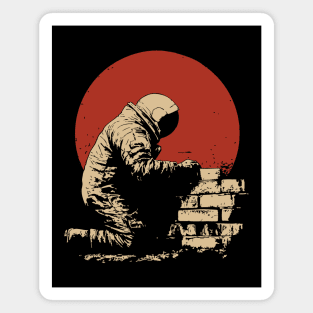 Building a Better Universe, One Brick at a Time Magnet